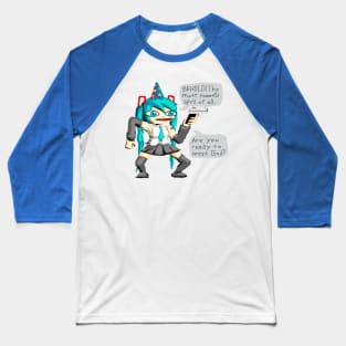 Miku Teams Up With Kermit To McFucking Kill You Baseball T-Shirt